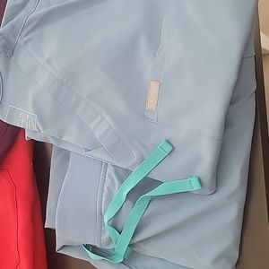 Womens Figs scrub set